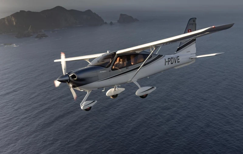 Aeronave Tecnam P2010 TDI. Foto:  European Flyers